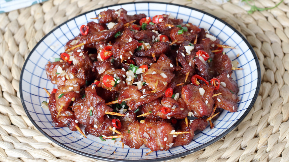 孜然牙签羊肉的正确做法教你一招肉嫩味美太攒劲