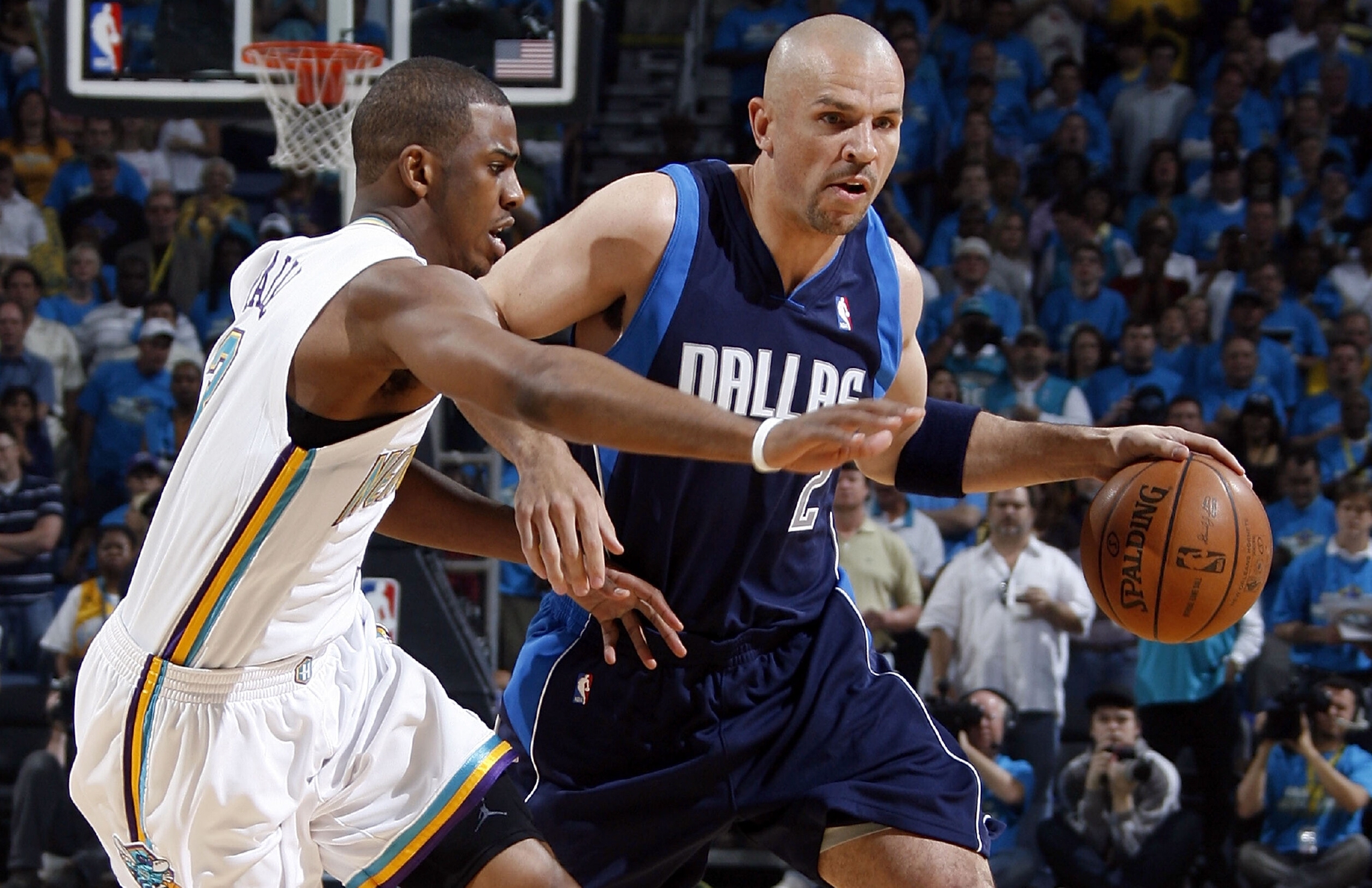 掌故保罗vs基德第一控卫在山腰相遇