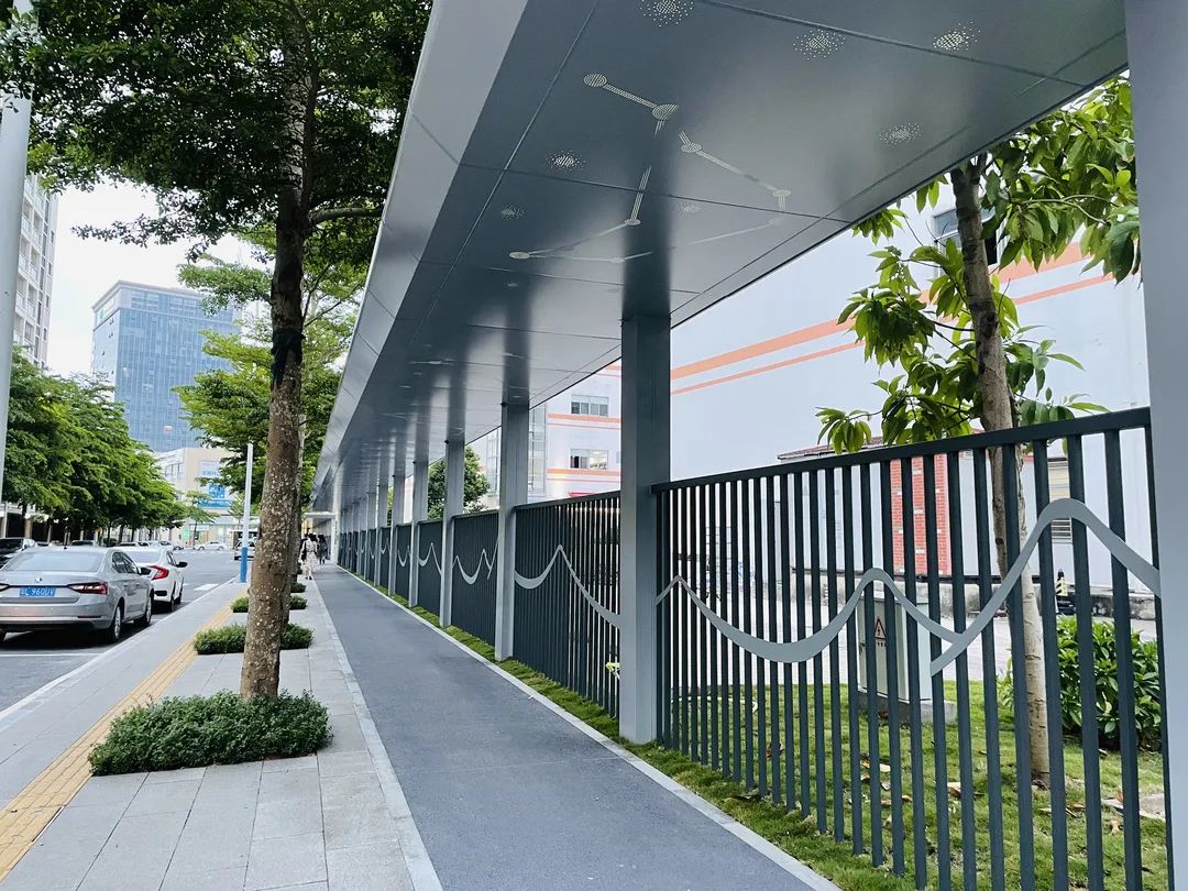 心动深圳这条风雨连廊有星又有山