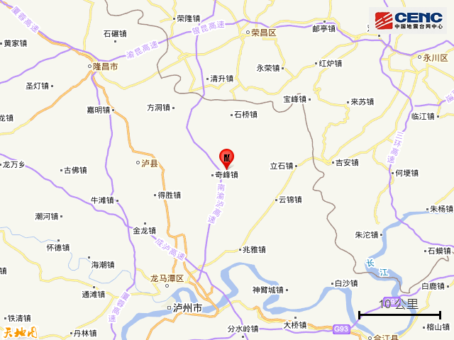 泸县地图 各乡镇高清图片