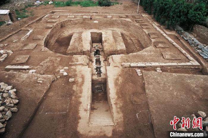 法门寺塔基地宫平面图. 法门寺博物馆 供图