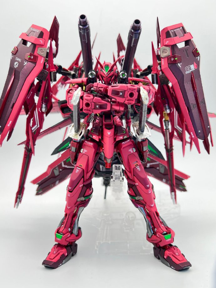 换色重涂改造正义异端高达模型