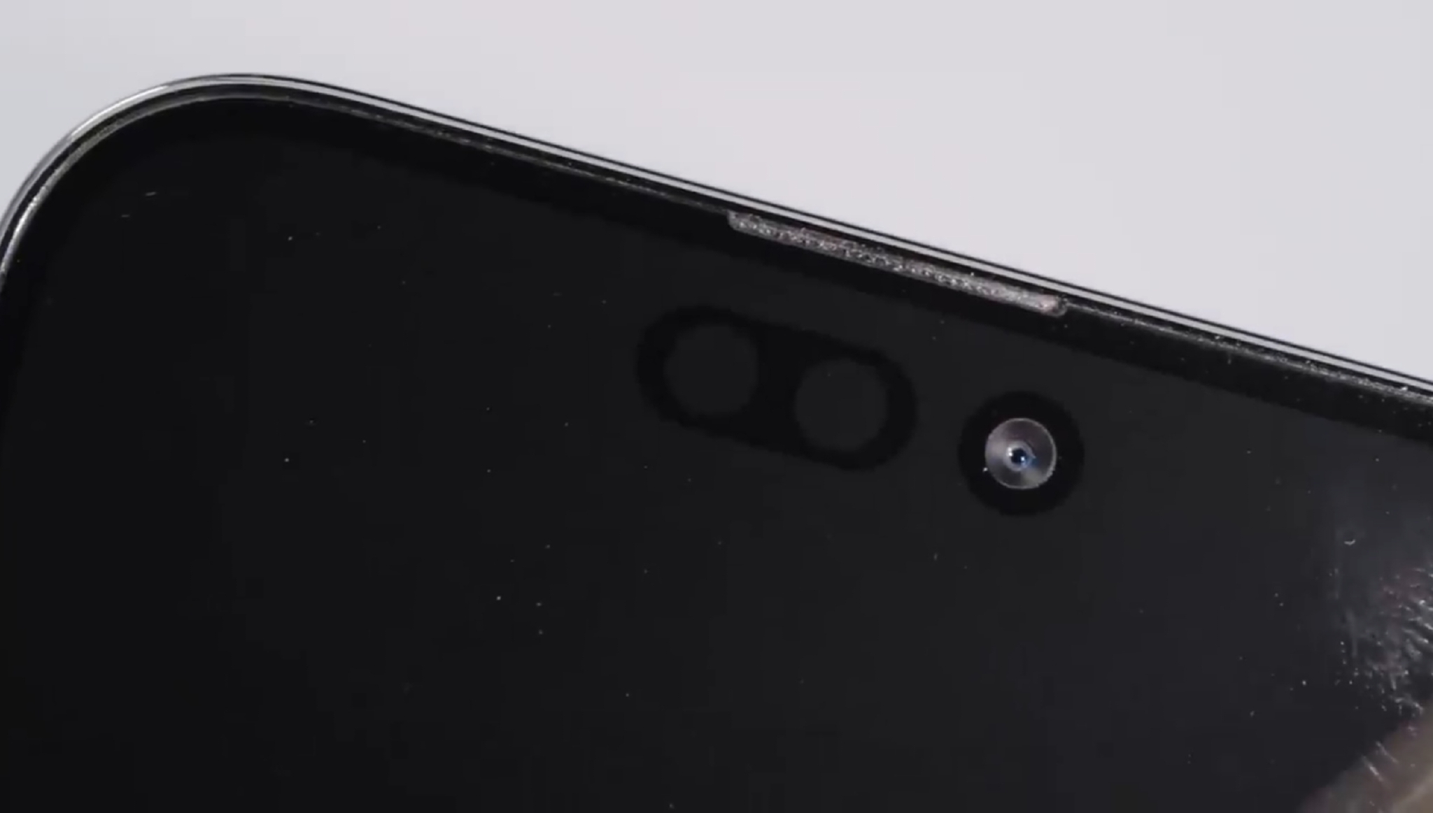 来提前感受下iphone14pro的听筒