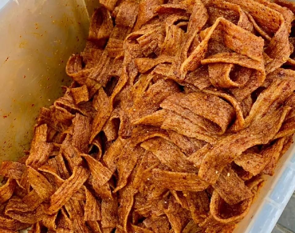 手工辣条的独特魅力让人一直一直想吃