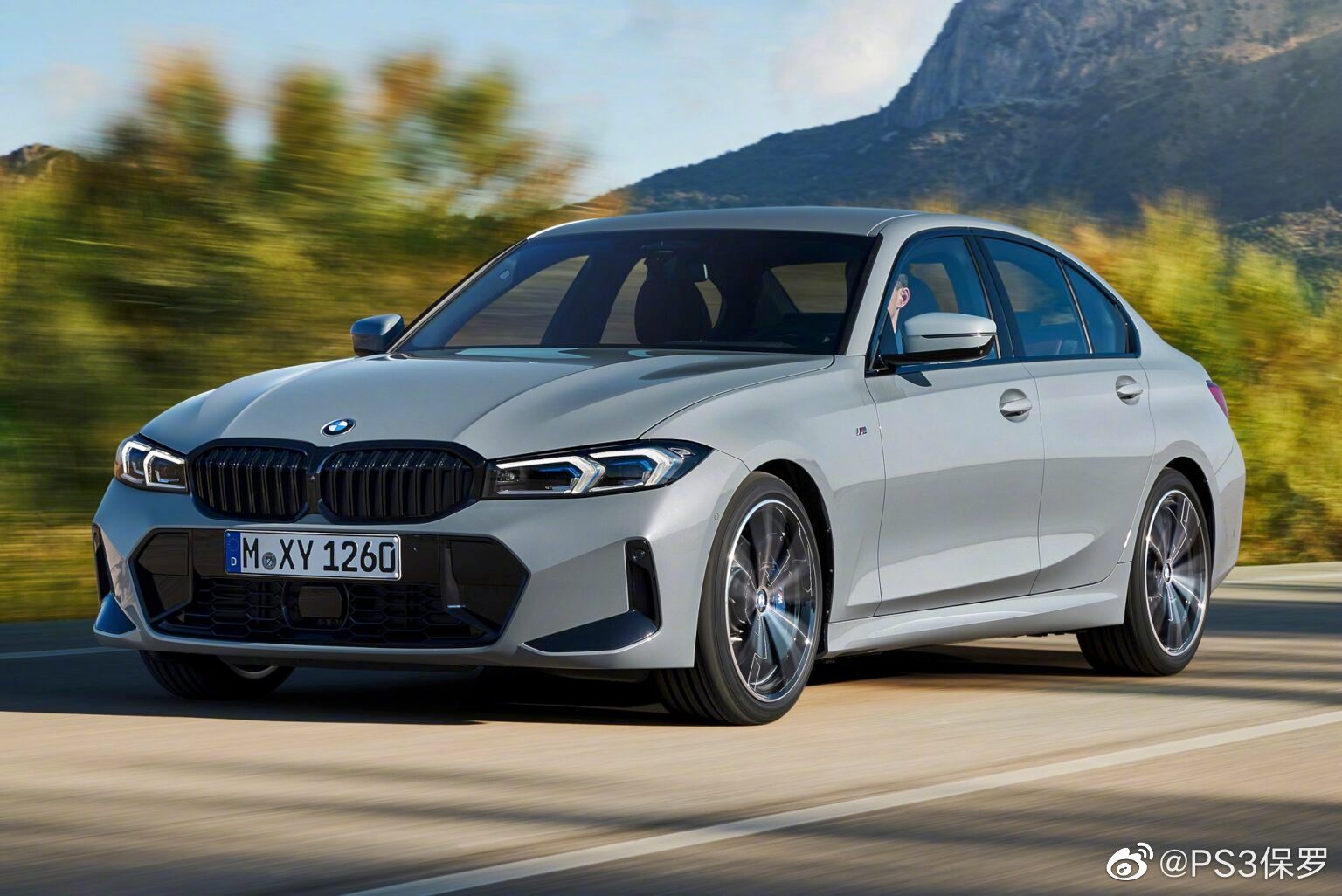 宝马3系改款发布