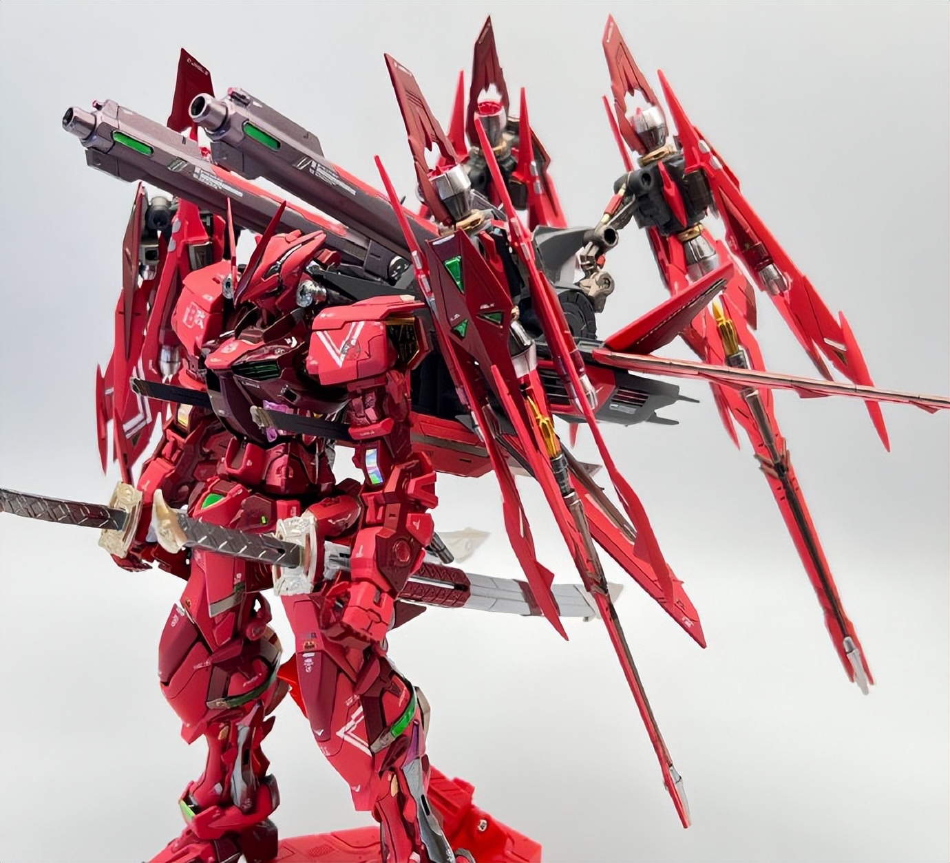 换色重涂改造正义异端高达模型