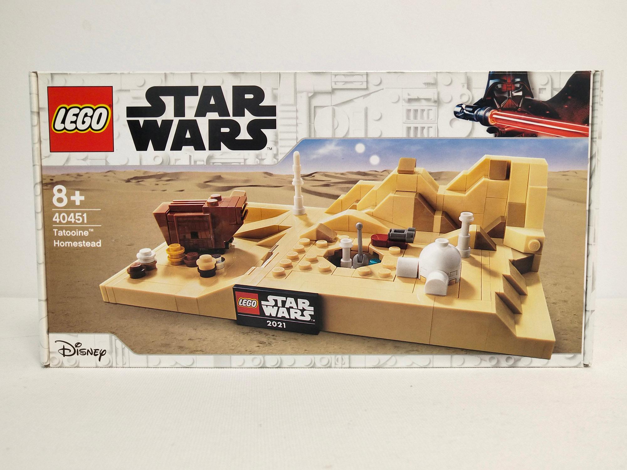 正面印刷的成品效果,其中背景是塔图因星球的标志景观,两个太阳共存.