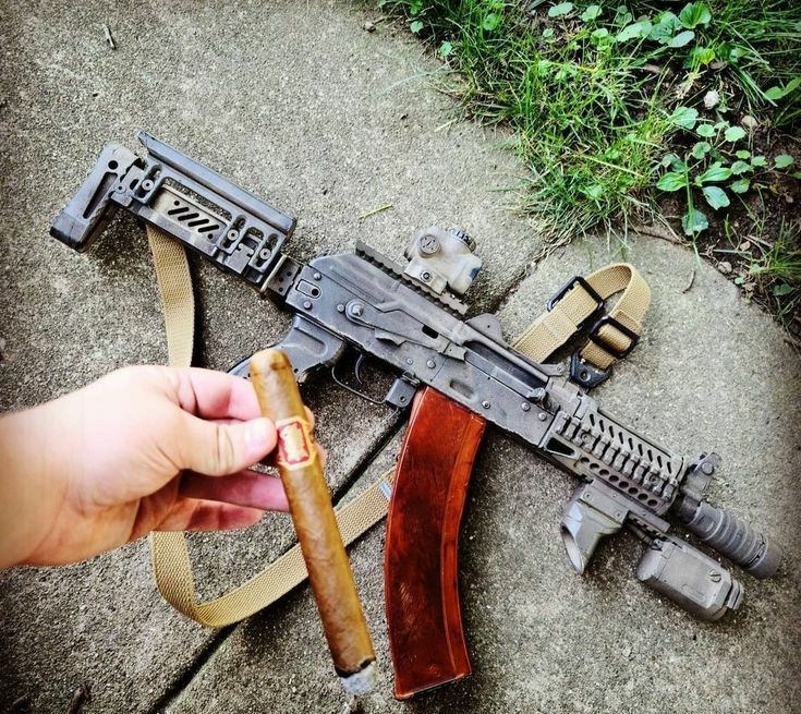 枪械图鉴aks-74u突击步枪__财经头条