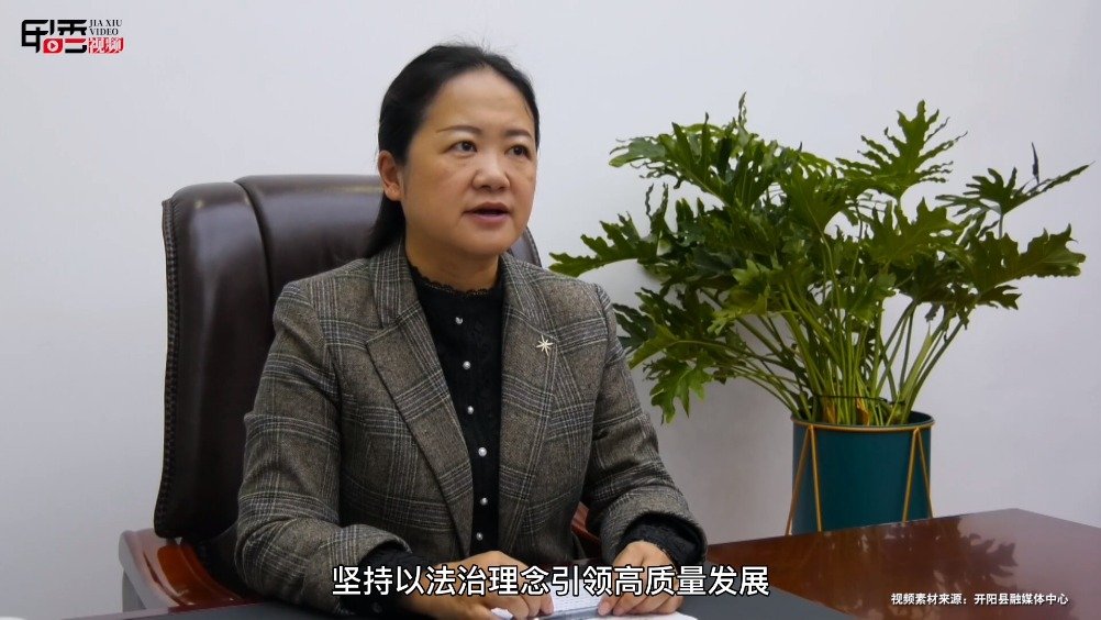 开阳县委副书记县长孙昕专访