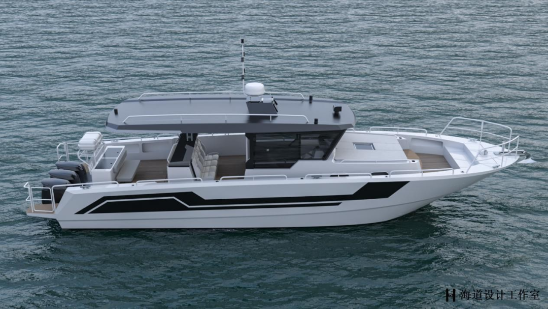 海道设计发布全新二类钓鱼艇深海垂钓不是梦