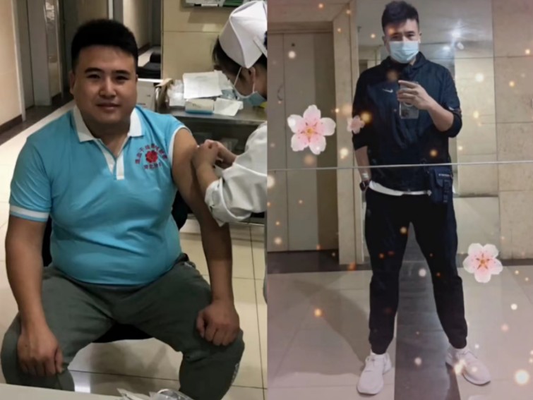 要儿子减肥被反怼遗传245斤老爸减重60斤