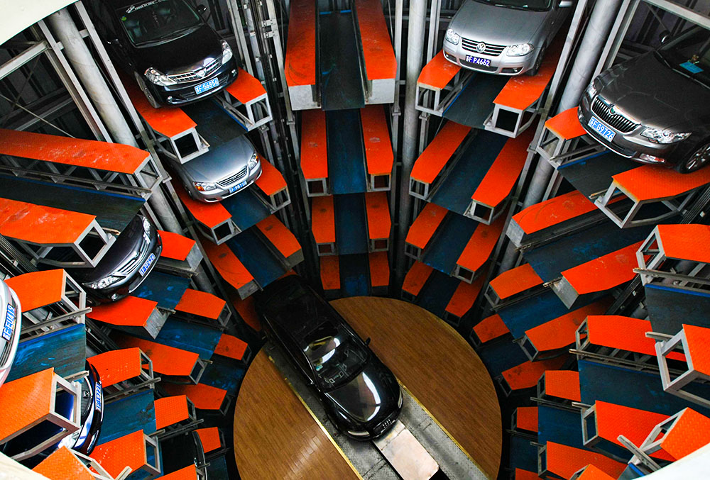 图集杭州未来停车楼酷炫亮相这些停车场正在打破刻板印象