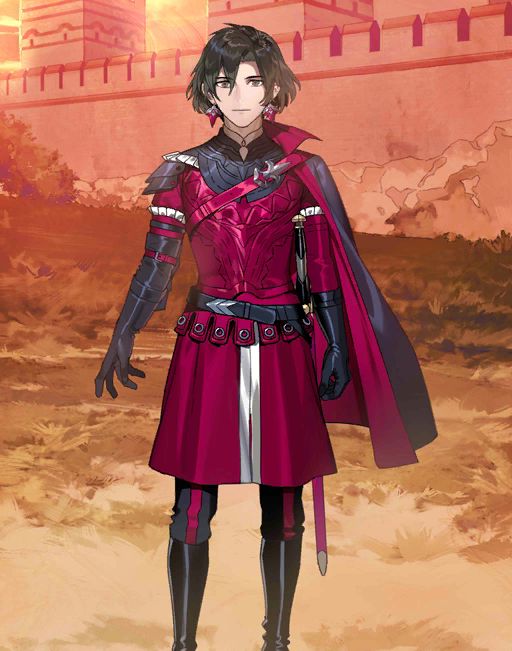 fgo日服新五星骑阶君士坦丁十一世全灵基立绘身材比例太奇葩