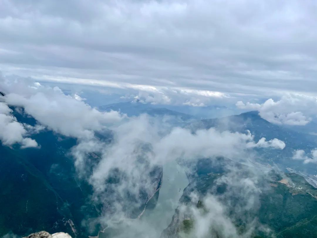 三峡之巅景区看瞿塘峡 胥世鹏 摄