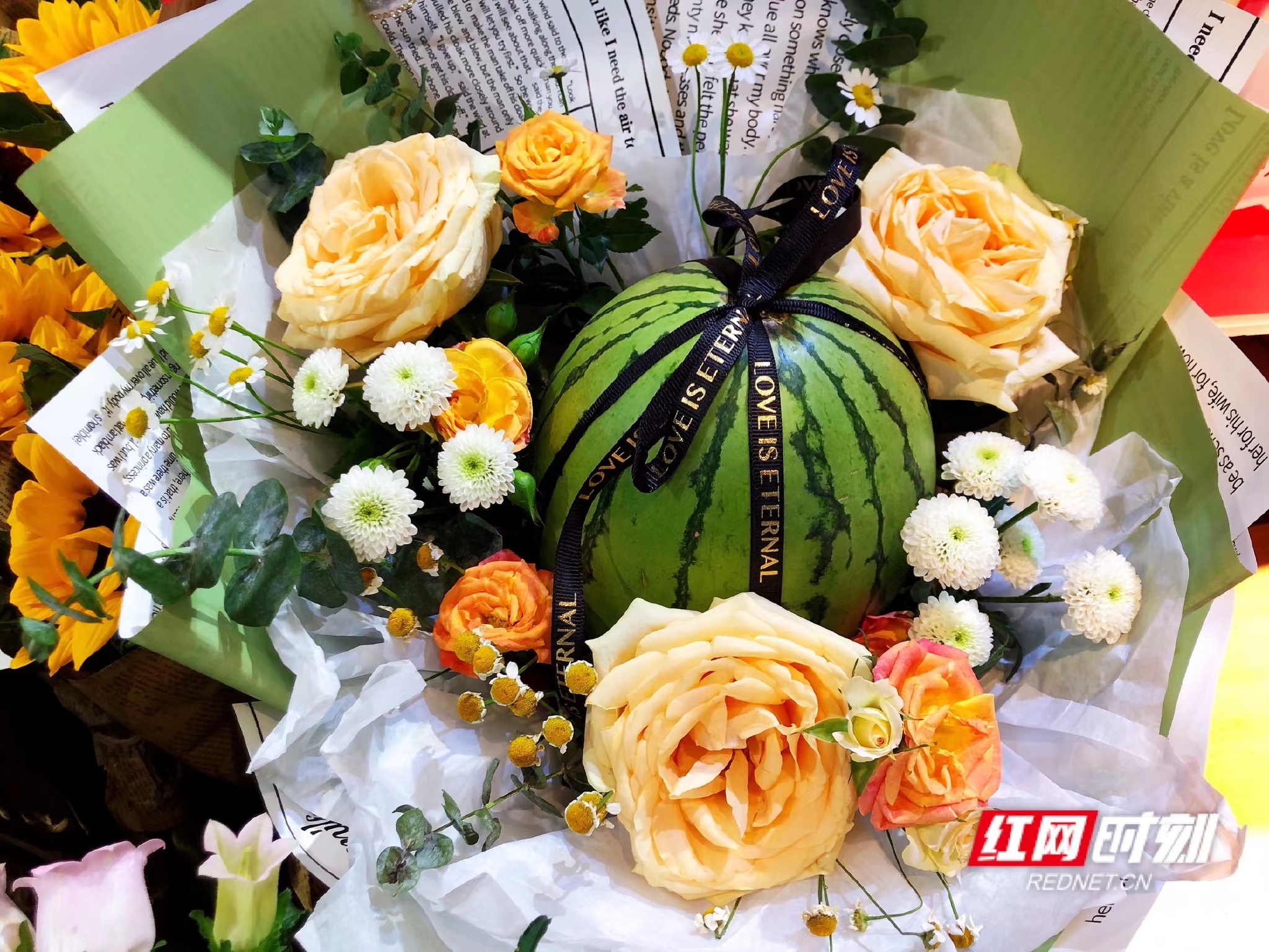 怀化520零食水果花束成潮流