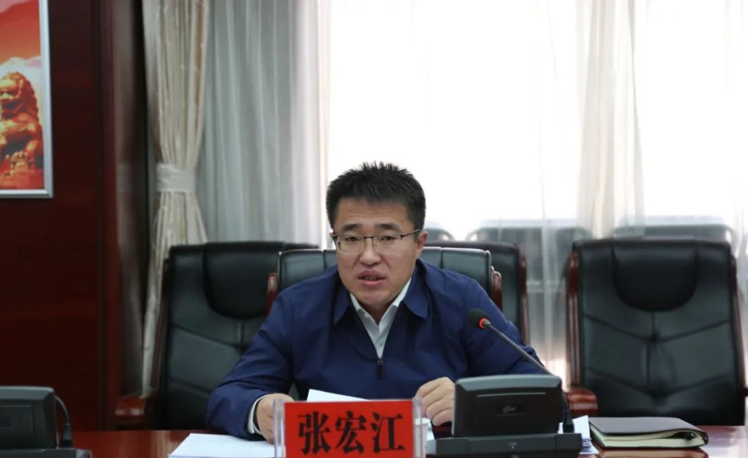 张宏江迅速掀起大干快上工作热潮加快推进县域经济高质量发展