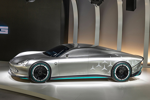 奔驰vision amg概念车 展现未来纯电amg发展方向