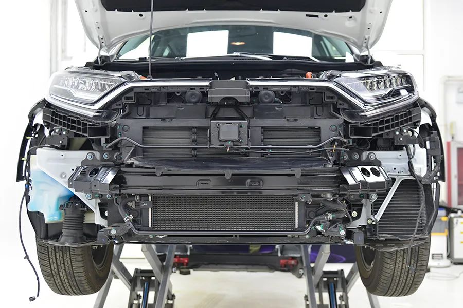 美版crv升级铝合金国产crv都是钢板