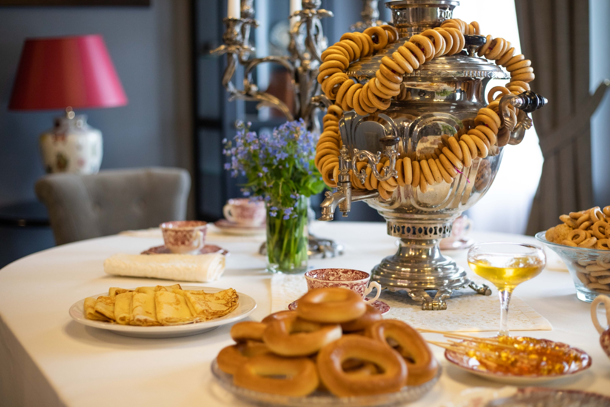 俄罗斯茶文化的代表——俄式茶炊