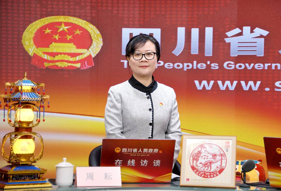 自贡市政府副市长周耘做客四川省政府网站畅谈惊奇自贡三年推动自贡