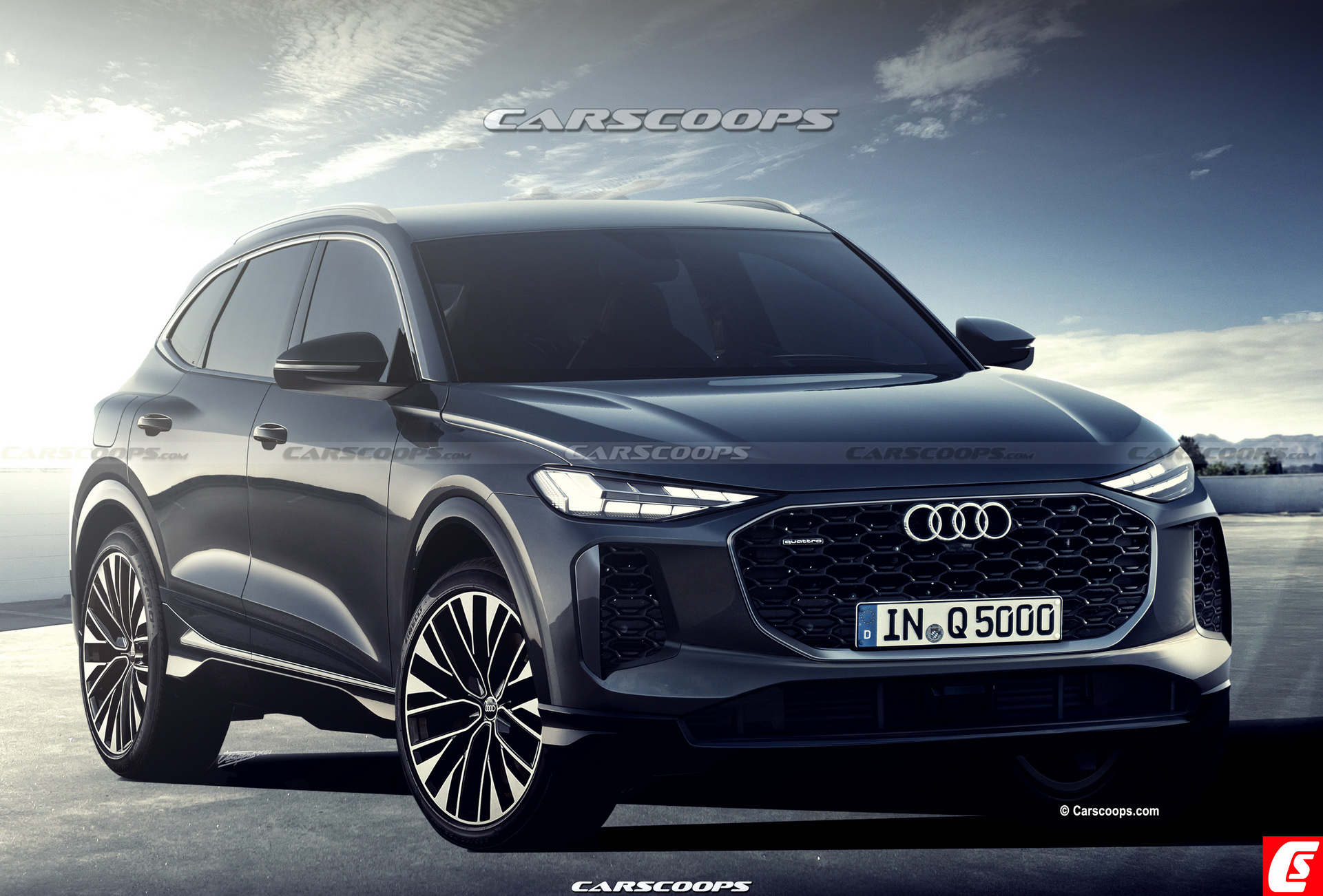 有望2024年上市 全新一代奥迪Q5最新谍照曝光手机新浪汽车