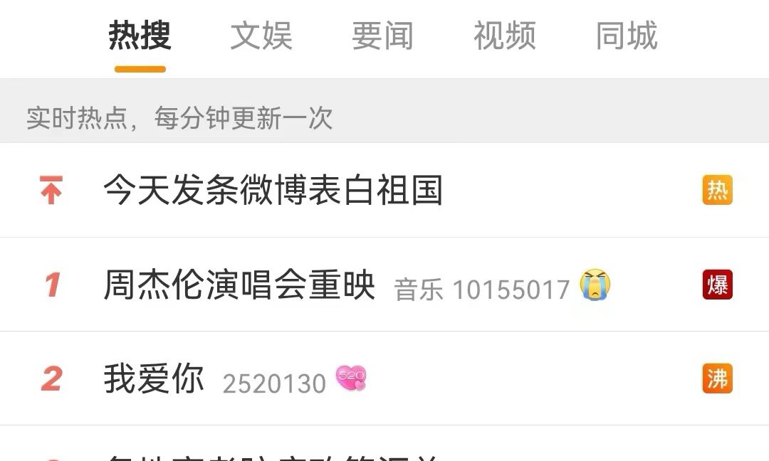 周杰伦九年前的演唱会重映，观众人数破千万，瞬间登上热搜榜第一休闲区蓝鸢梦想 - Www.slyday.coM