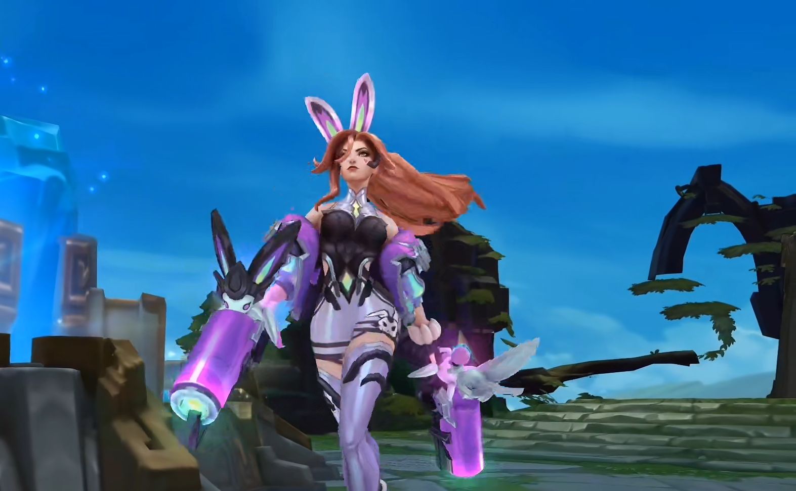 女枪:兔子皮肤卡牌大师最近的皮肤特效更新了,大家应该都知道吧,本来