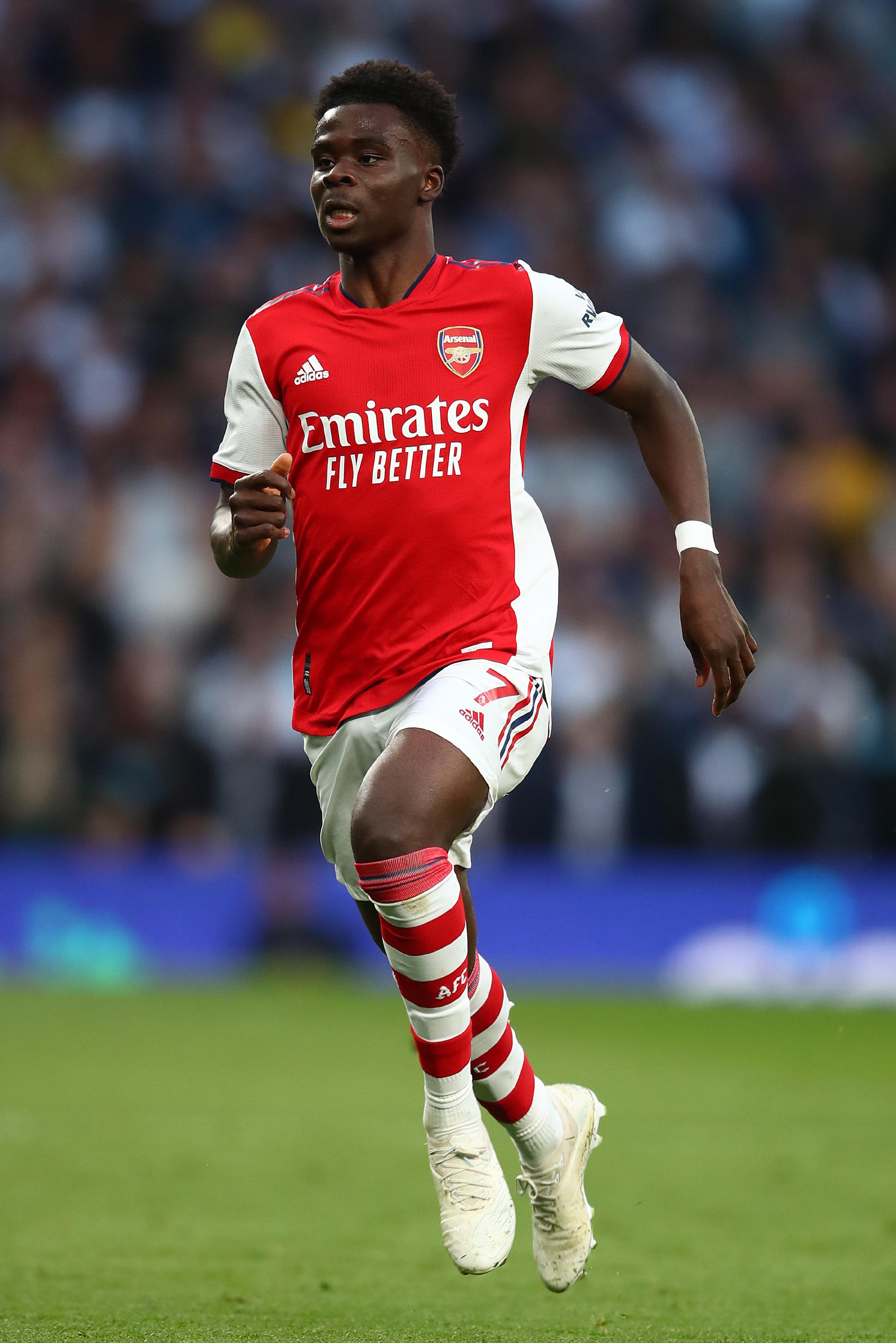 如果萨卡在明晚对阵埃弗顿的比赛中出场