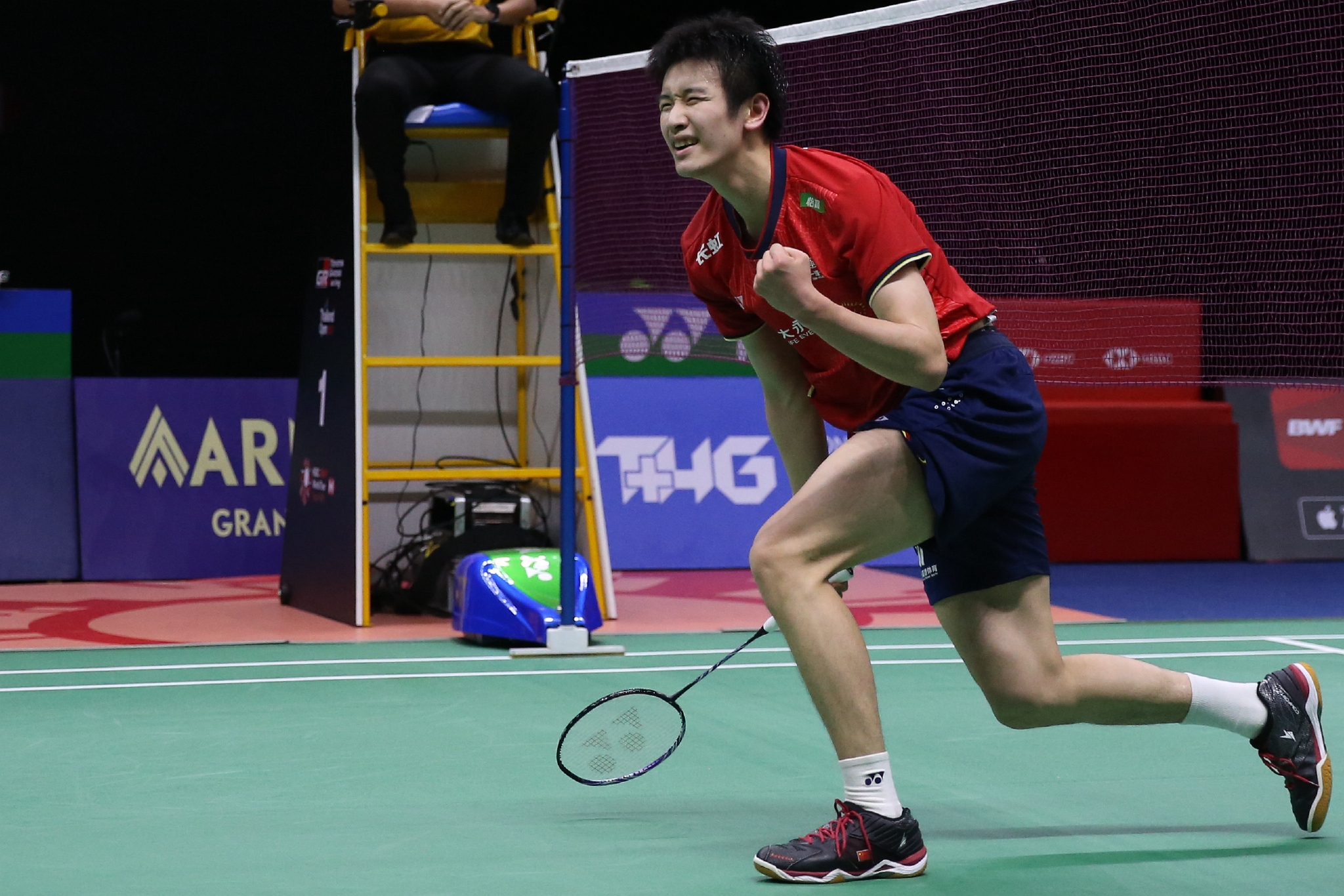 羽毛球泰国公开赛李诗沣晋级决赛