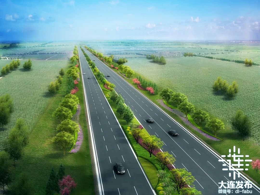 太平湾合作创新区疏港公路效果图