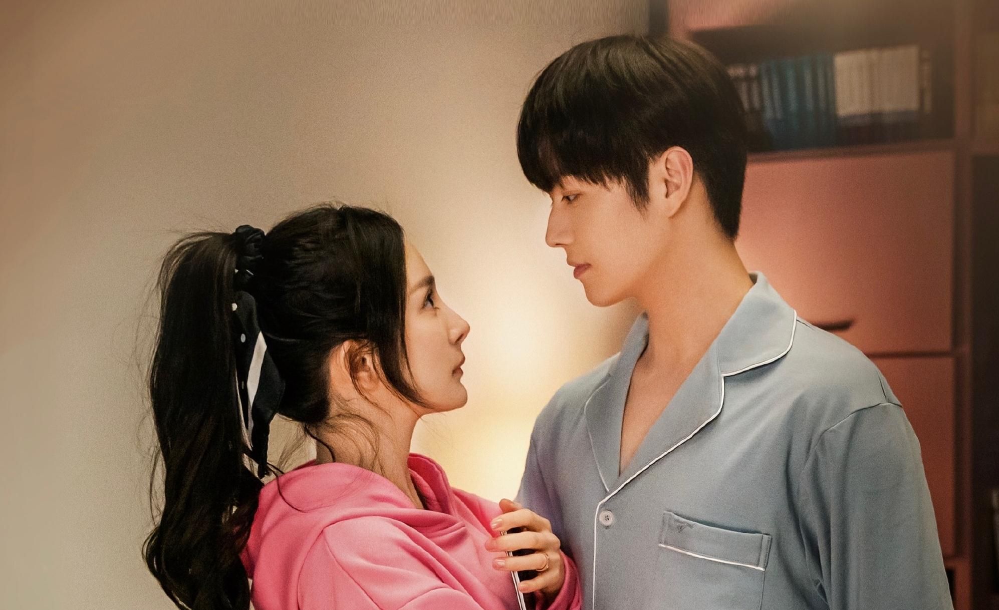 爱的二八定律杨幂许凯两人对视嘴唇未播先火cp感爆棚