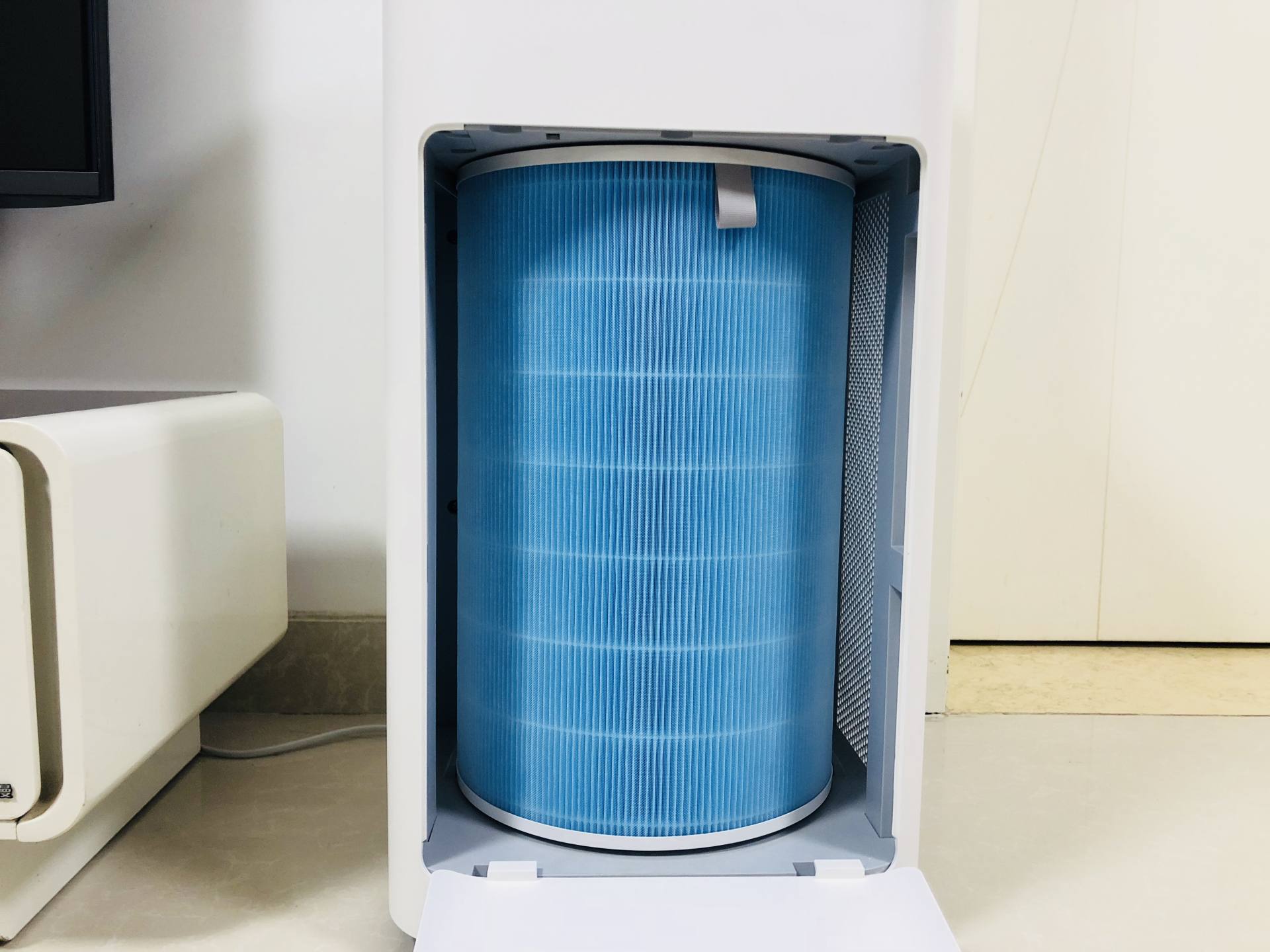 净化力强更换滤芯成本少的小米空气净化器proh实际体验