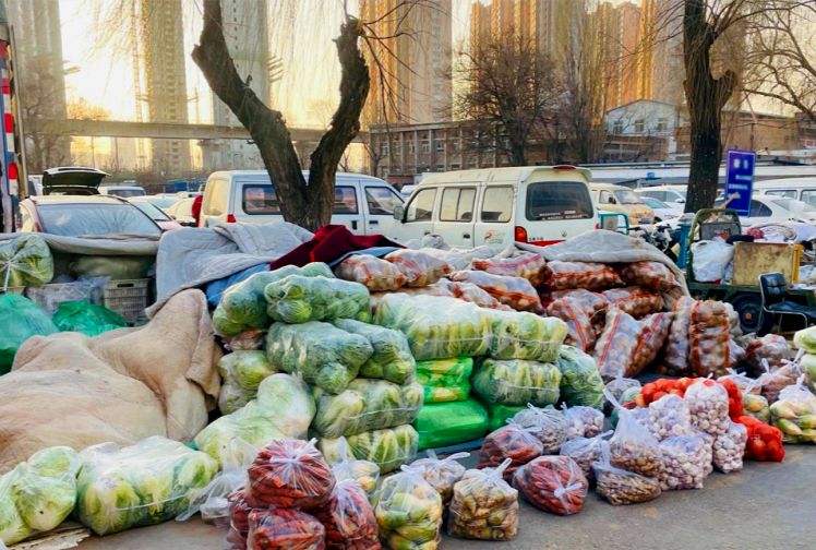 南方菜市场，服务堪称五星级酒店，顾客是上帝，土豆削皮玉米剥粒休闲区蓝鸢梦想 - Www.slyday.coM