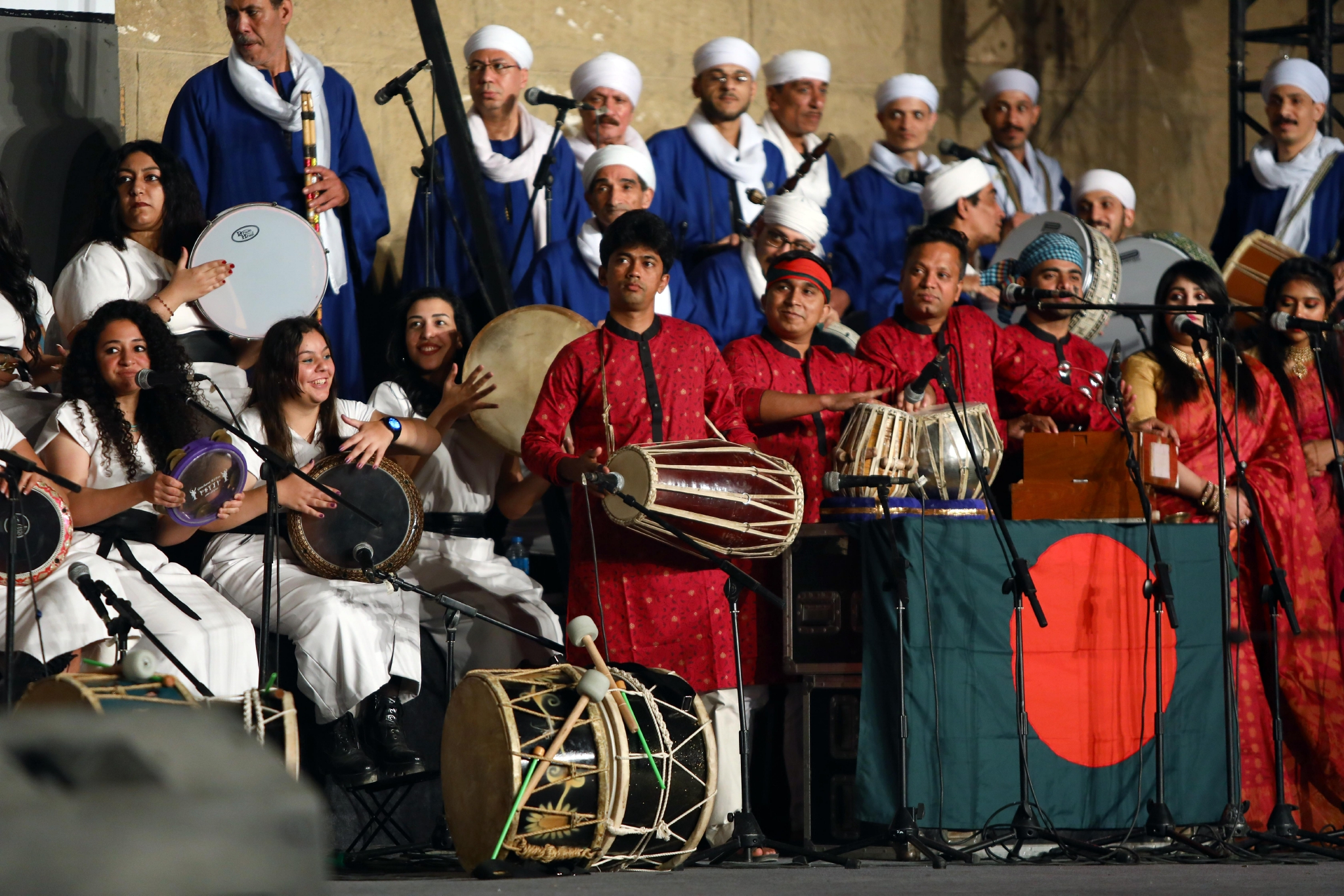 第九届埃及国际鼓乐与传统艺术节在开罗举行