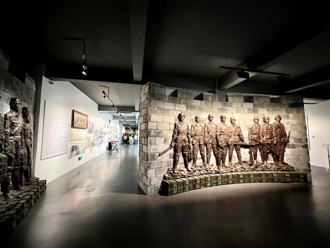 面对孩子南京民间抗日战争博物馆的另一种打开方式