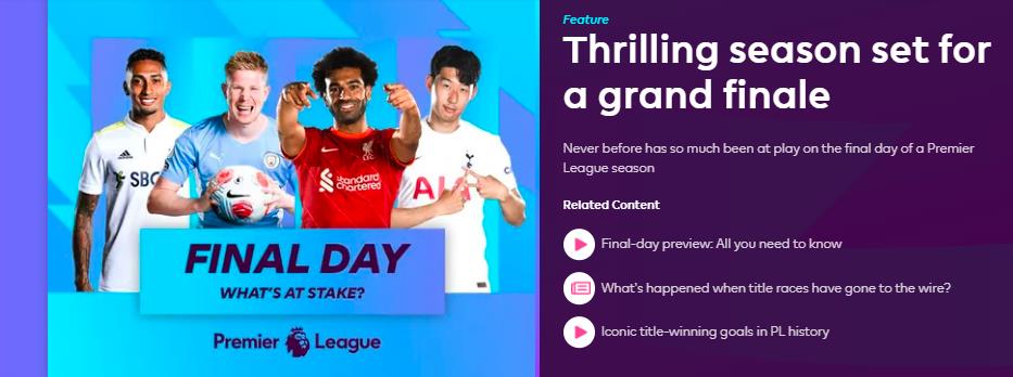 英超大结局今晚上演 三大悬念都在这里休闲区蓝鸢梦想 - Www.slyday.coM