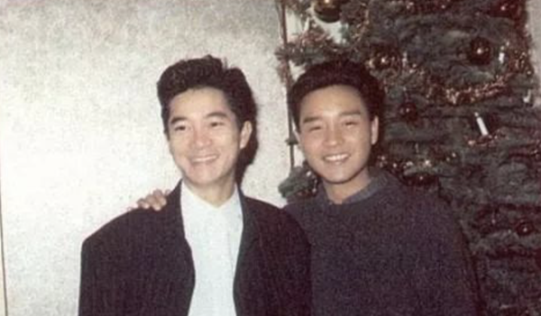 张国荣vs陈百强我愿意今生今世深爱着你