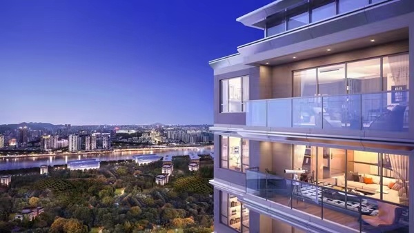 重庆保利供图保利阅江台作为保利重庆认可玉带新城发展价值,抓住城市