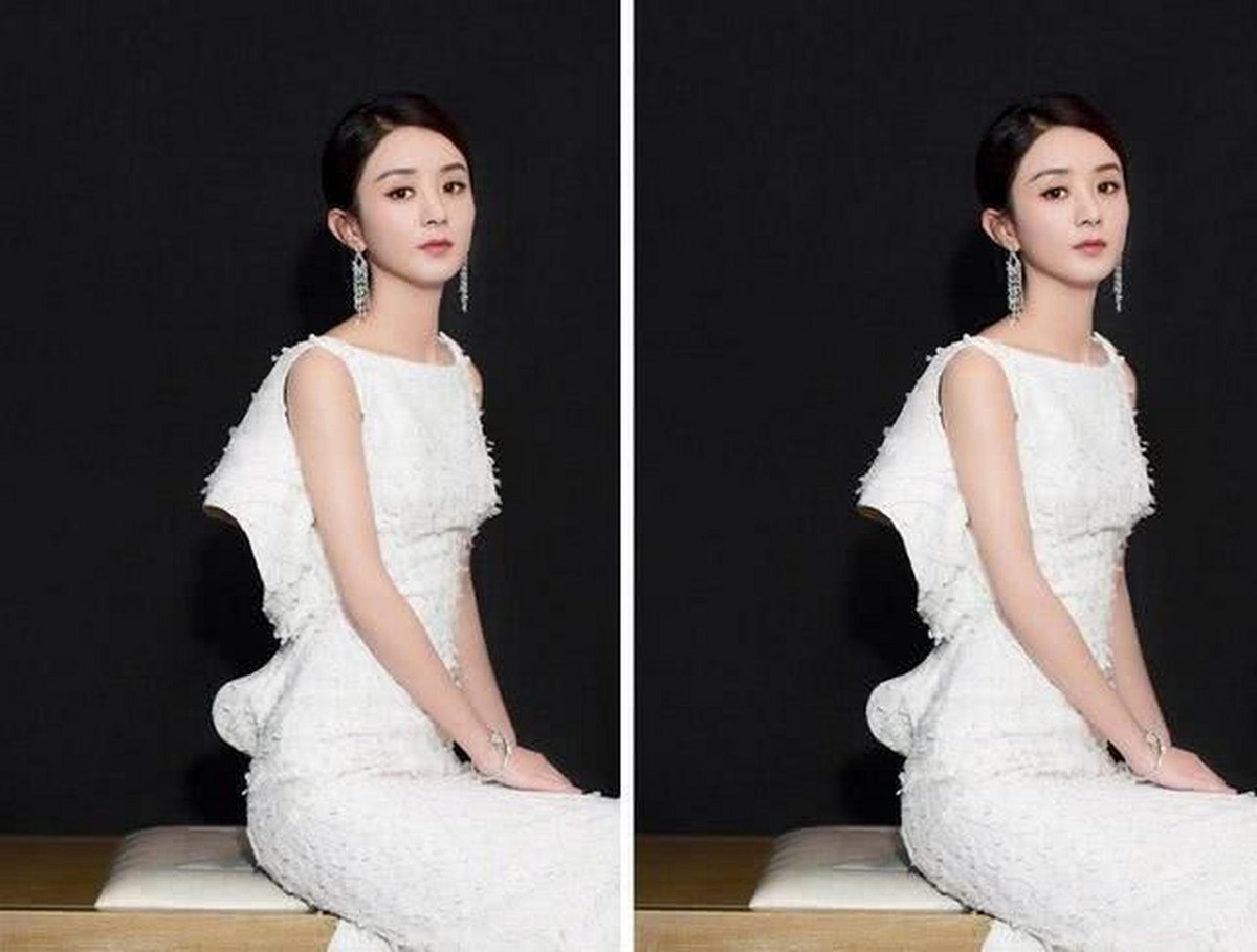 可其实赵丽颖可真不止"碧瑶坐"这么一种坐姿,出席活动的她非常注重