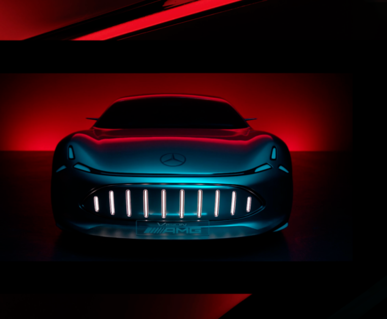 有望25年量产 梅赛德斯 Amg Vision Amg概念车首发 91新能源电动汽车网