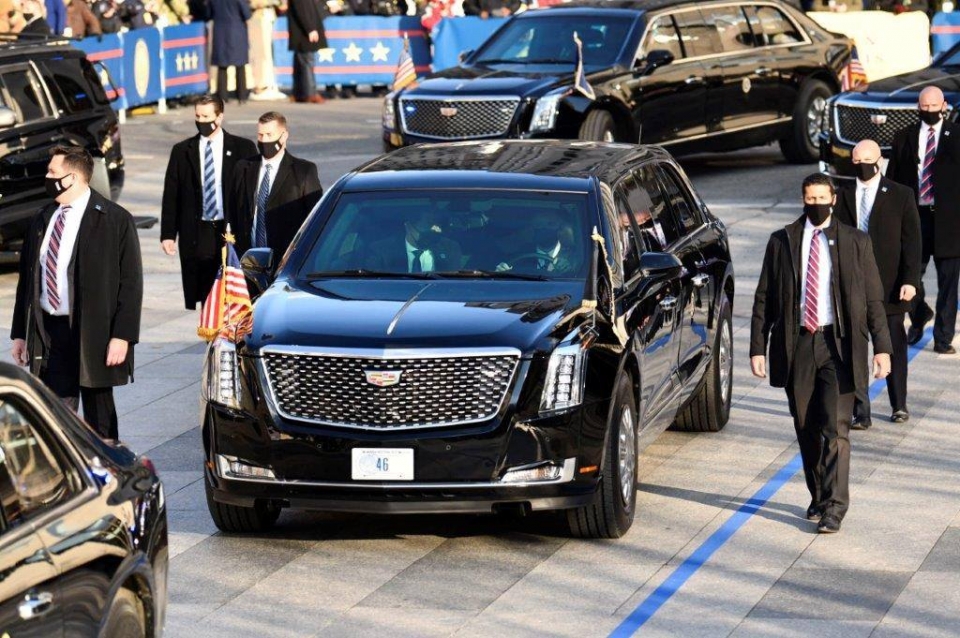 美国总统专车在韩国大出风头它是世界上最熟悉而又陌生的汽车