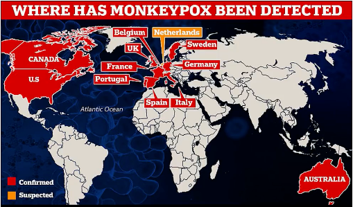 “毁容”病毒!世卫组织发布猴痘疫情预警,欧美多国出现人际传播休闲区蓝鸢梦想 - Www.slyday.coM “毁容”病毒!世卫组织发布猴痘疫情预警,欧美多国出现人际传播休闲区蓝鸢梦想 - Www.slyday.coM