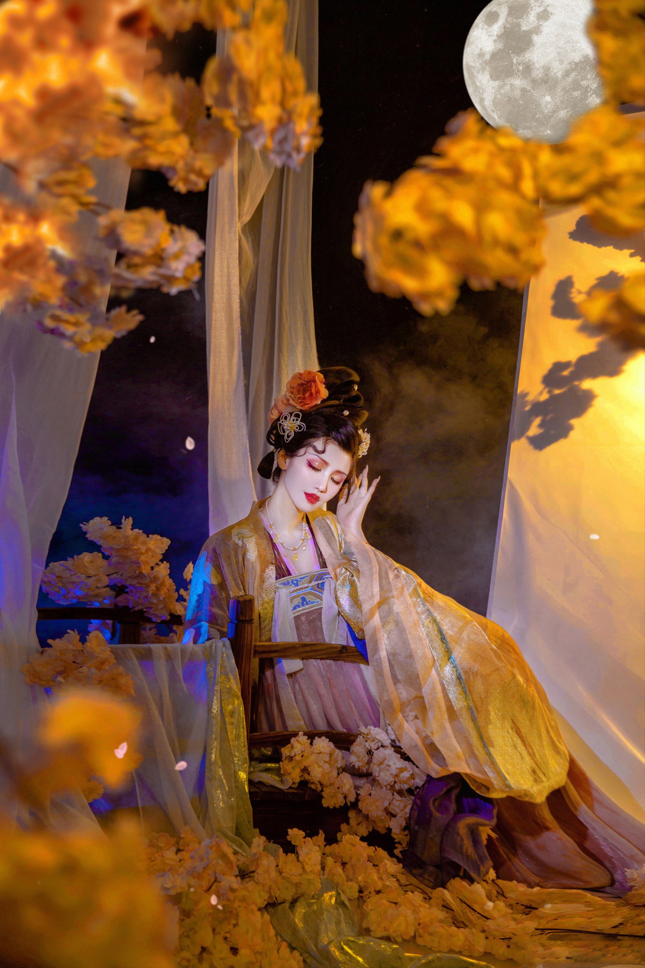 绝美汉服姐妹写真|吴映洁|汉服_新浪新闻