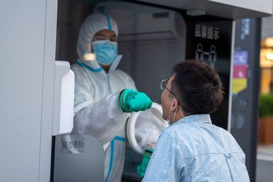 “大白屋”亮相景区 河南首批便民核酸采样屋正式投用休闲区蓝鸢梦想 - Www.slyday.coM