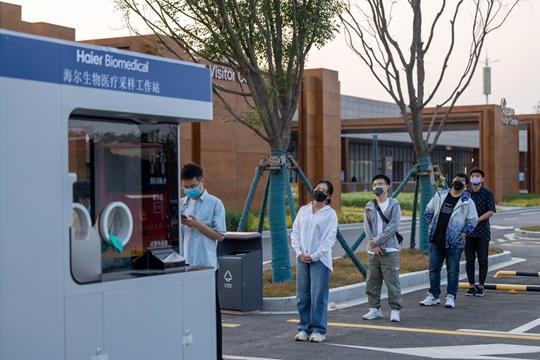 “大白屋”亮相景区 河南首批便民核酸采样屋正式投用休闲区蓝鸢梦想 - Www.slyday.coM