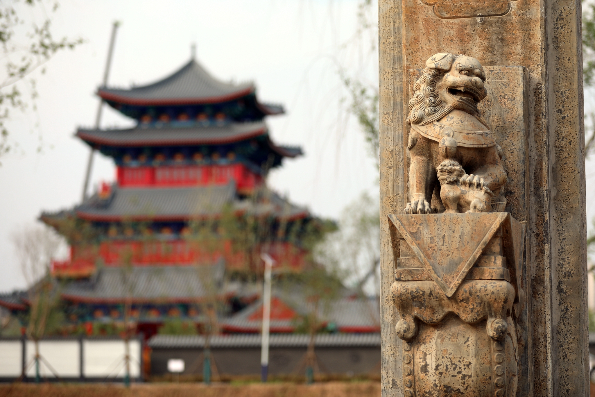 河北沧州大运河景观带成为城市文化新地标