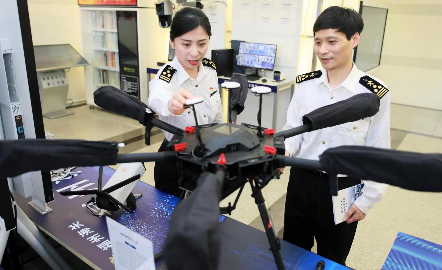 福州海关科技成果主题展建设智慧海关精准做好服务