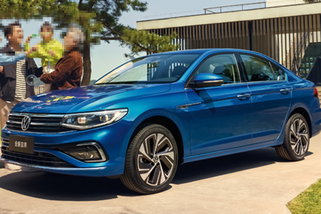 汽势新车宝来中期改款尺寸更大换装悬浮大屏