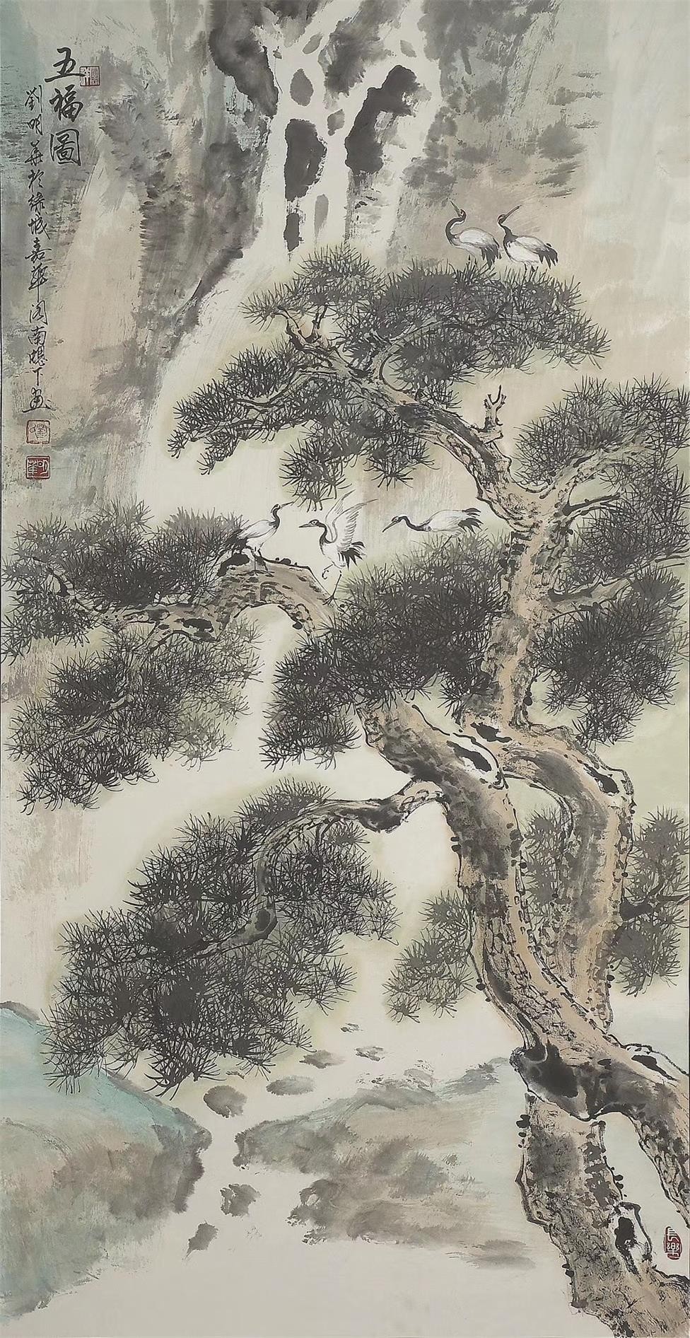 艺术里的中国——「人民艺术家」刘明华|刘明华|古松|艺术家_新浪新闻