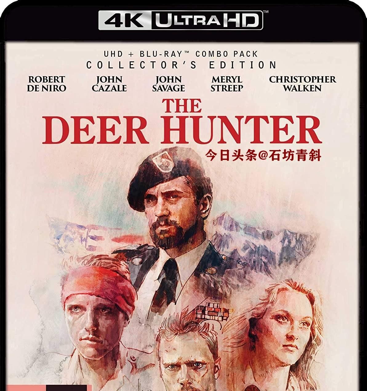 电影《猎鹿人》(1978)美国蓝光4k版封套她为当过纳粹的父亲进行辩护,"